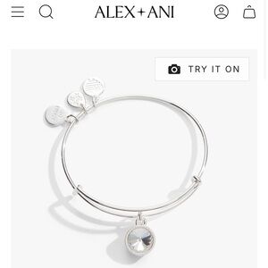 Alex and Ani Silver Charm Bracelet Trio